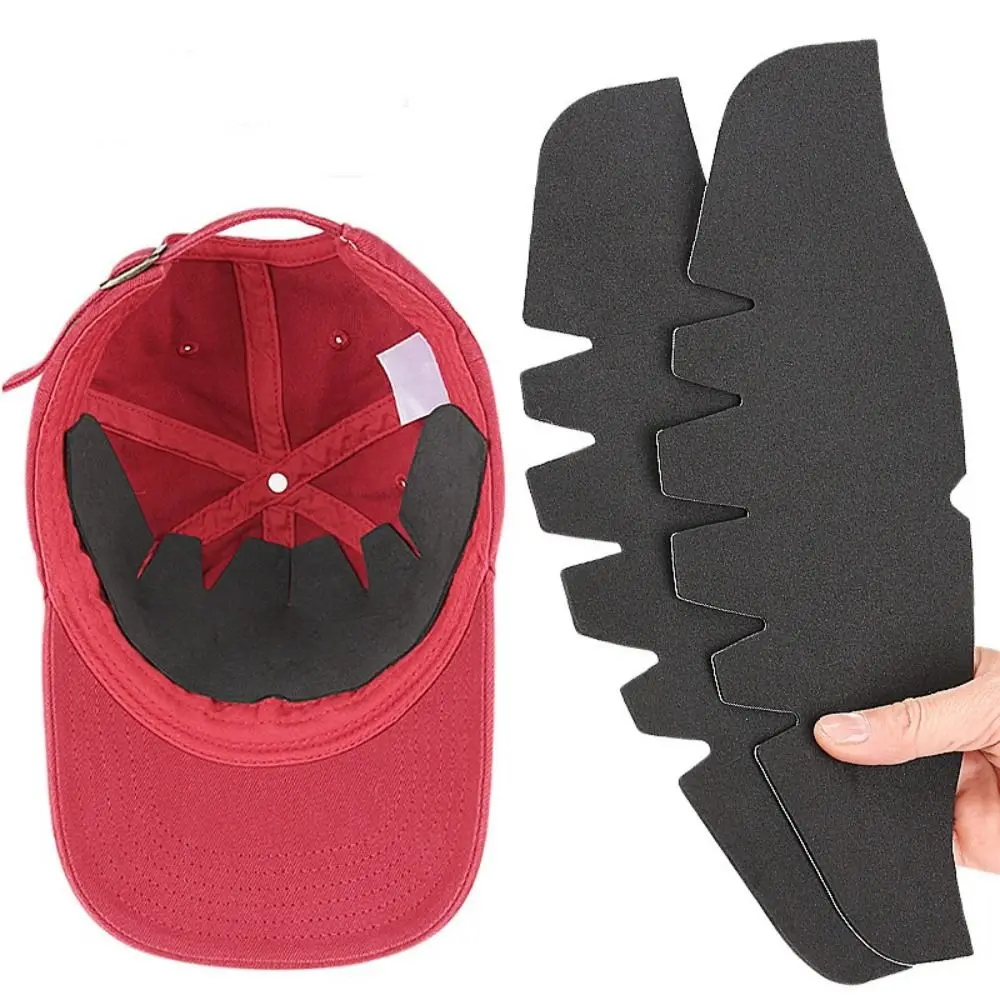 5pcs Portable Prevents Stains Hat Sweat Liner Self-Adhesive Disposable Sweat Shields Durable Sweatband Fitness