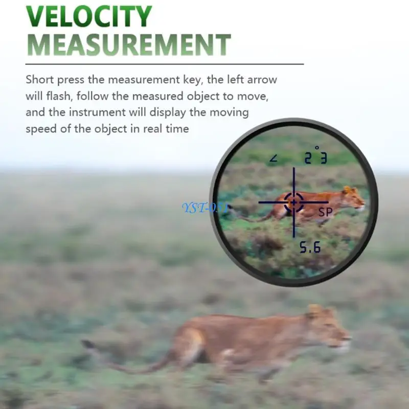

E15A Высокая точность измерения расстояния 1000 м Охотничий многофункциональный дальномер