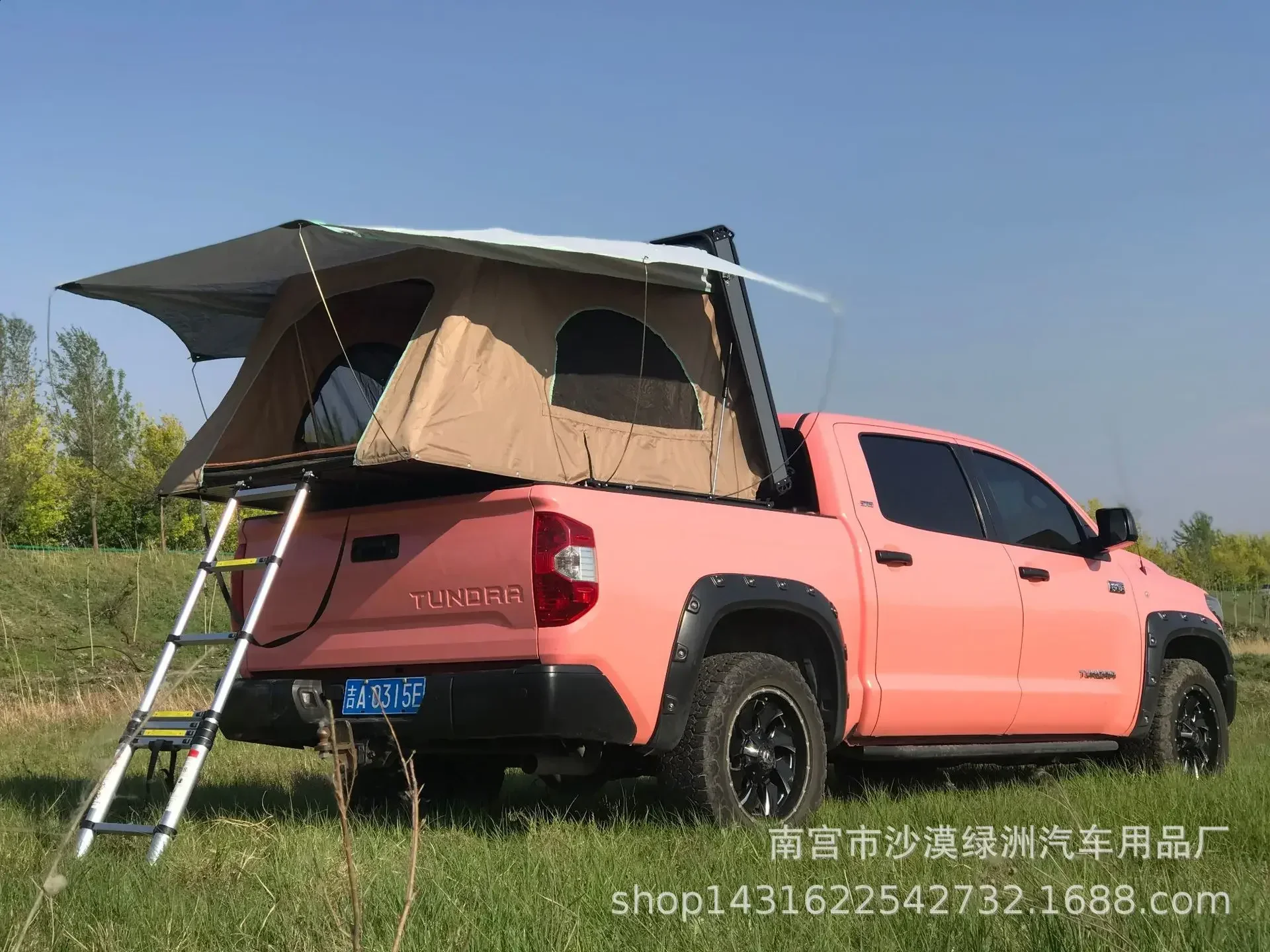 

Outdoor car camping roof tent SVU factory direct sales aluminum alloy car RV windproof