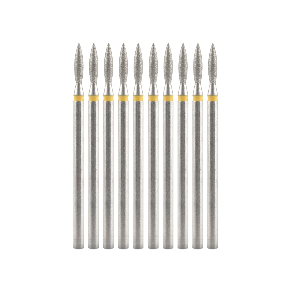 10Pcs Diamant Fräser Für Maniküre Elektrische Nagel Bohrer Bits Zubehör Pediküre Maschine Nagel Datei Gel Remover-Tool – Detail 28