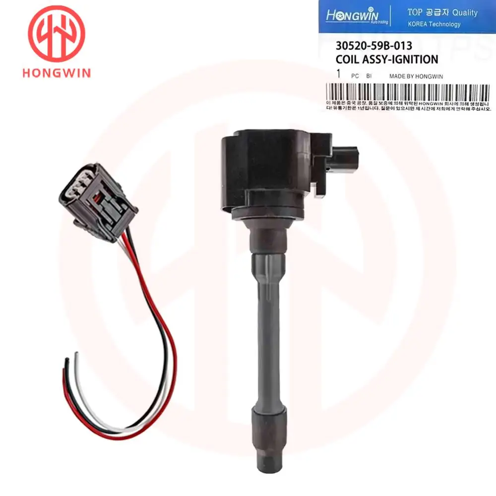 Bobina de encendido para coche, accesorio para Honda Accord Civic CR-V CRV Acura RDX TLX 2016, 2017, 2018, 2019, 2020, 2021, 1,5, 30520-59B-013, UF-781, CM11-124A