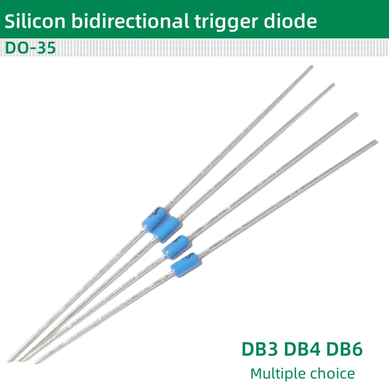 Diodo bidirecional do disparador faz-35, 50 pcs/lot, azul, db3, db4, db6