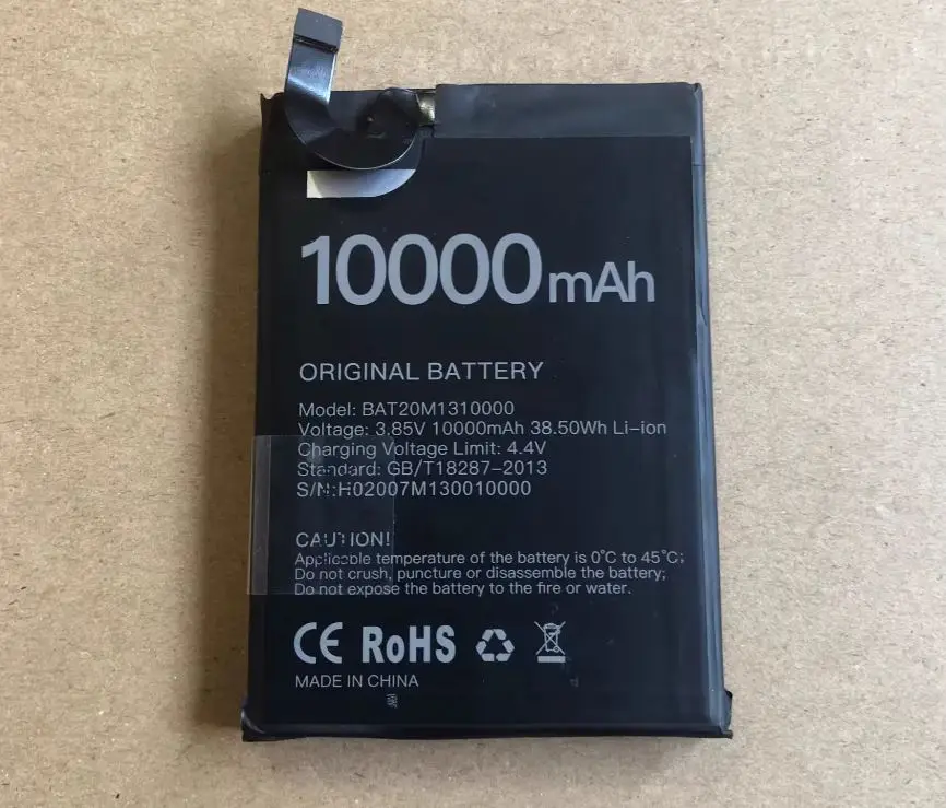 original for DOOGEE S88/S88pro BAT20M1310000 S88plus battery