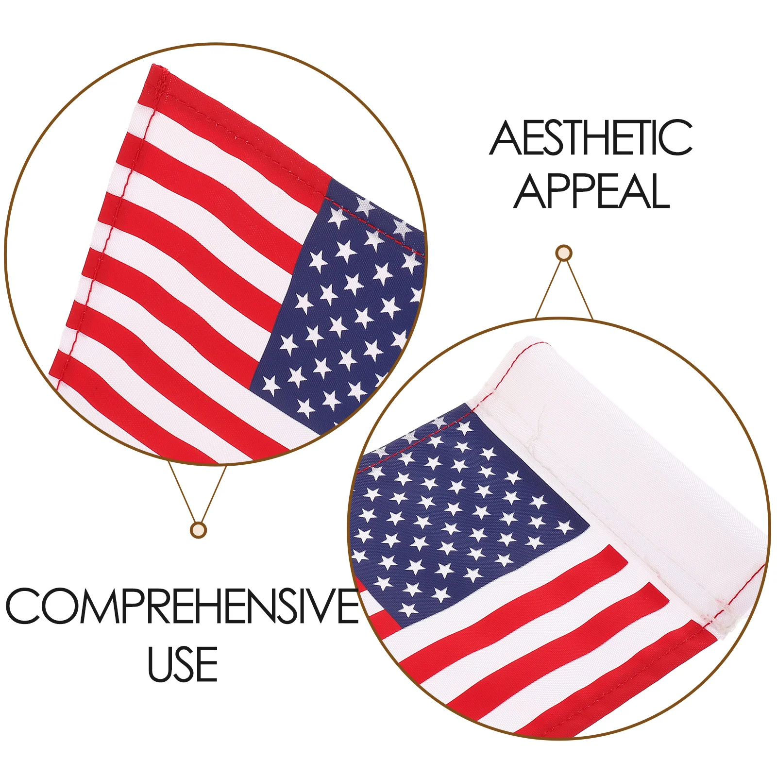 أعلام جولف مربعة صغيرة متينة لممارسة الجولف والديكور في الفناء الخلفي والحديقة الخارجية #2