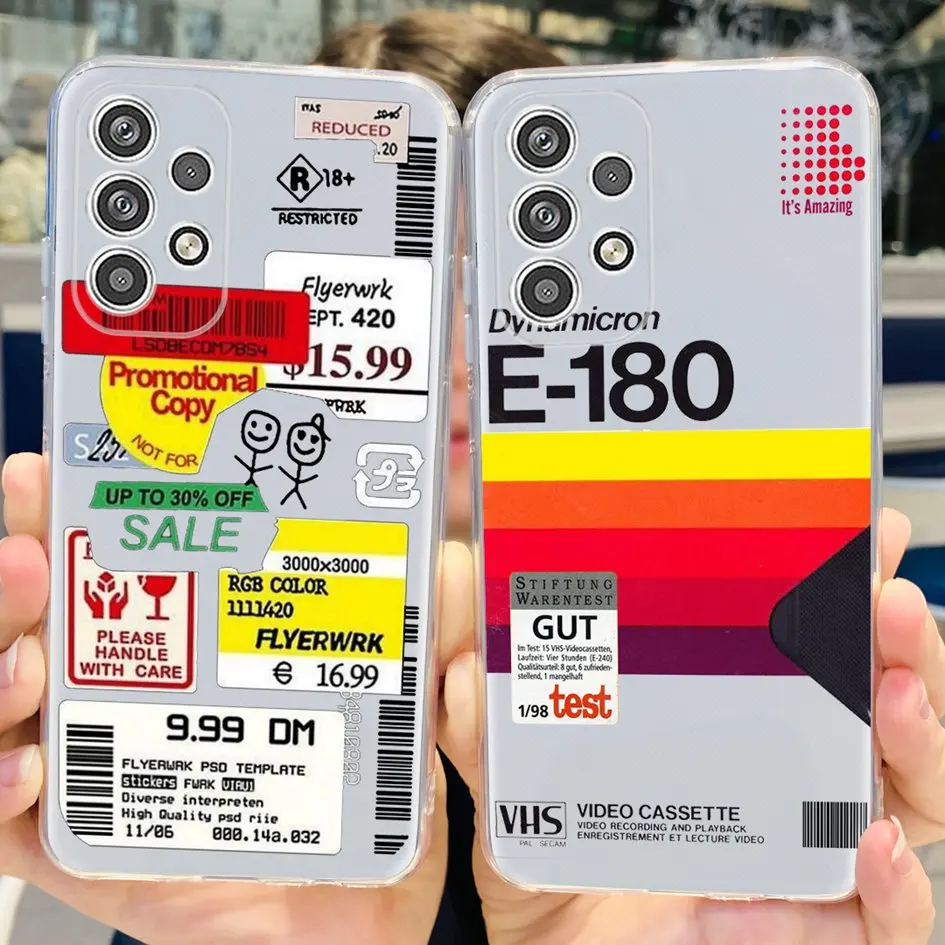 For Samsung Galaxy A23 4G Case Galaxy A33 A53 A73 A23 5G Cover Clear Soft Silicone Phone Bumper Funda For Samsung A 53 A 23 Case