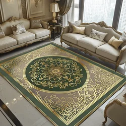 European Style Large Area Carpet for Living Room Luxury Decoration Home Sofa Area Rug 200x400 cm Bedroom Soft Floor Mat Non-slip