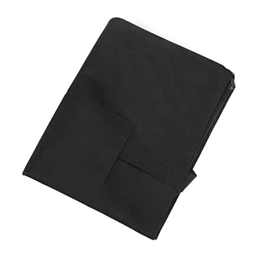 Bolsa de tablero de pintura de dibujo de lona impermeable A2 para artistas-estuche de almacenamiento de suministros de arte de bocetos negro duradero con H reforzado
