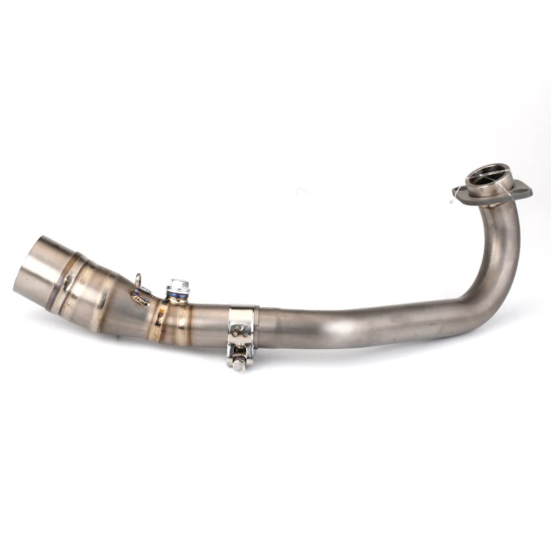 

For Yamaha XMAX300 Xmax 300 2017-2024 Motorcycle Exhaust Accessories Modify Titanium Alloy Front Middle Link Pipe 51mm Interface