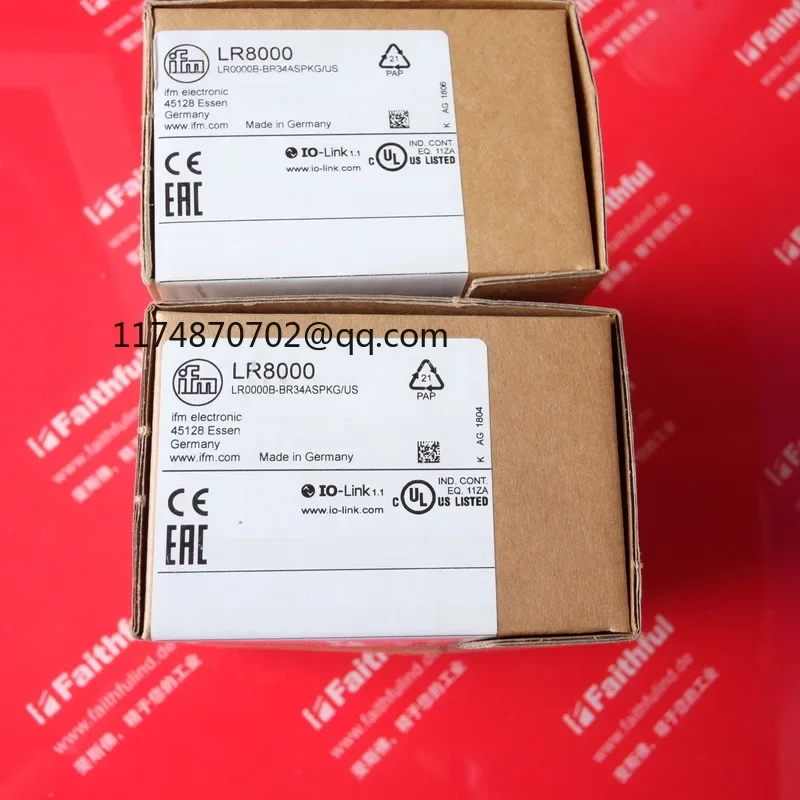 

IFM LR8000 LR0000B-BR34ASPKG/US sensor 100% new and original