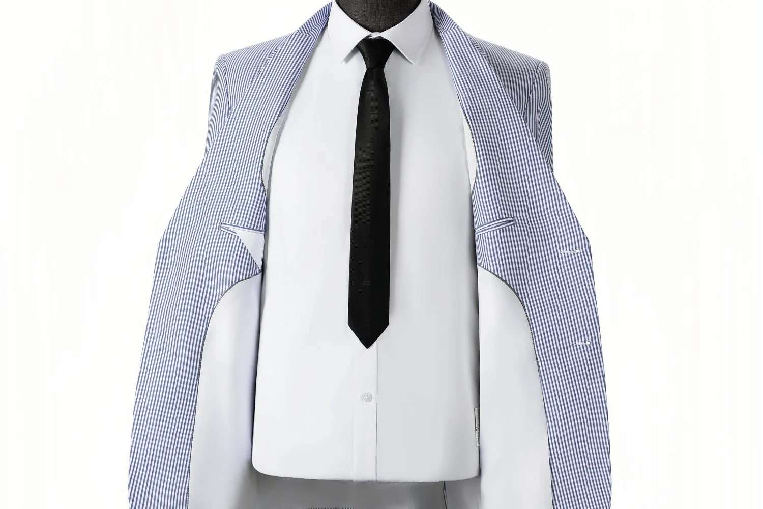 BYLUNTA Mens Suit 2 Piece Slim Fit Stripe Suits Tuxedo Blazer Jackets Pants Set Summer Beach Wedding Outfit for Mennt)