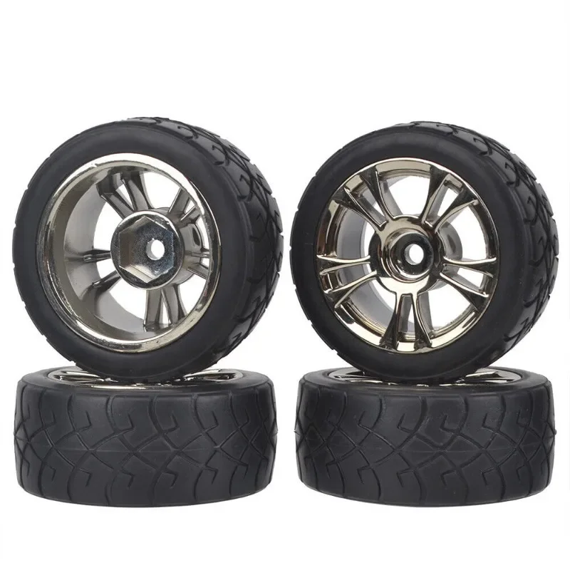 

RC Rubber Tyres/Tires with Wheels for Tamiya M-05 M-05Pro M06 M07 M-08 SW01 MB-01 T3-01M-Chassis