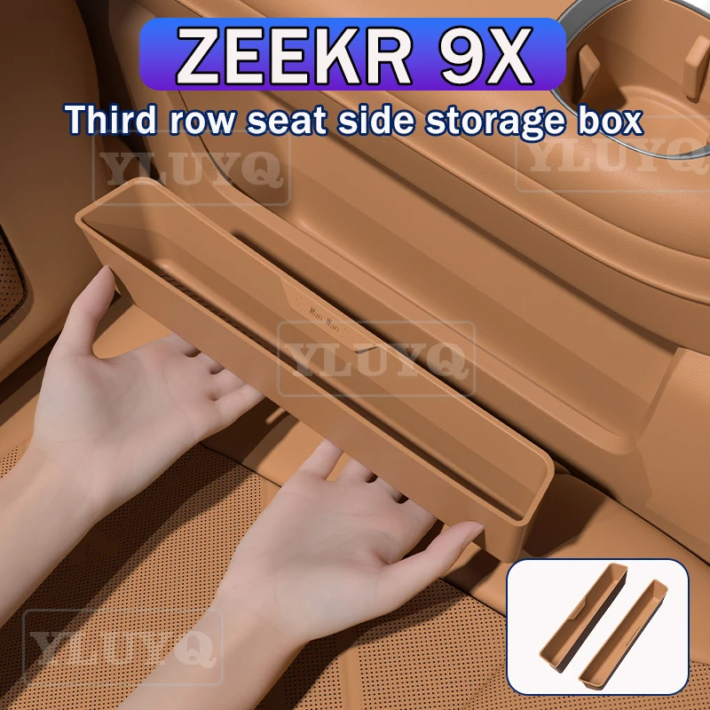 

for For 2026 ZEEKR 9X car tissue box hanging tissue bag on the back of the seat interior storage tissue bag accessory