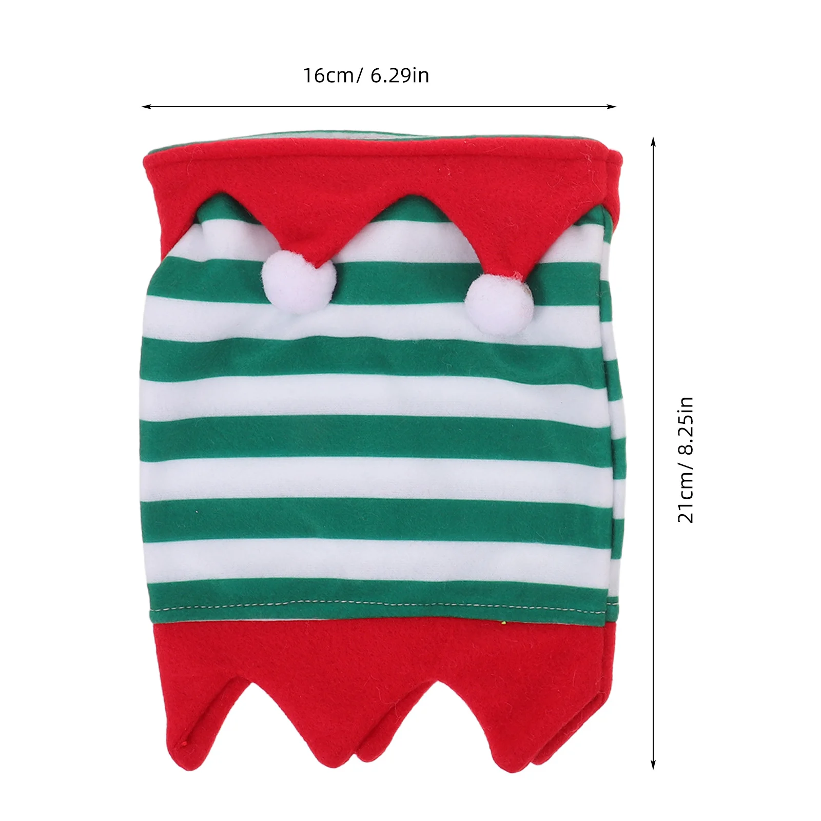 Envolturas transpirables para patas de caballo, cubiertas para patas delanteras a rayas, ajuste cómodo, decoración de seguridad para fiesta de Navidad, vendaje equino, 2 uds.