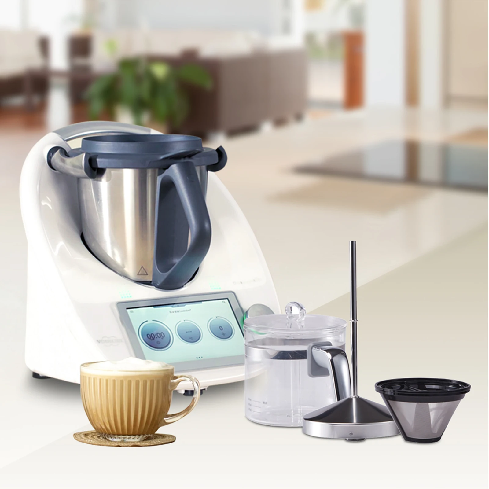 kitchen Accessories Thermomix Make Coffee blewing Accessories for Bimby Termomix TM5