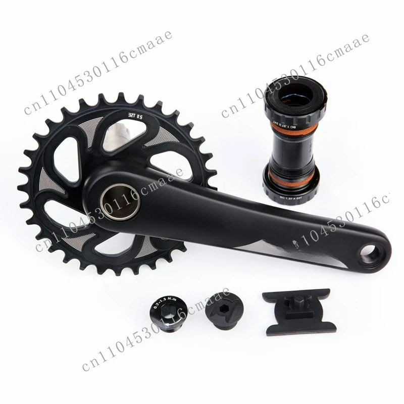 For new 11-speed crankcase AZ20-AS518 28 T/30 T/32 T/34 T/36 T /38 T freewheel mtb bike crank set