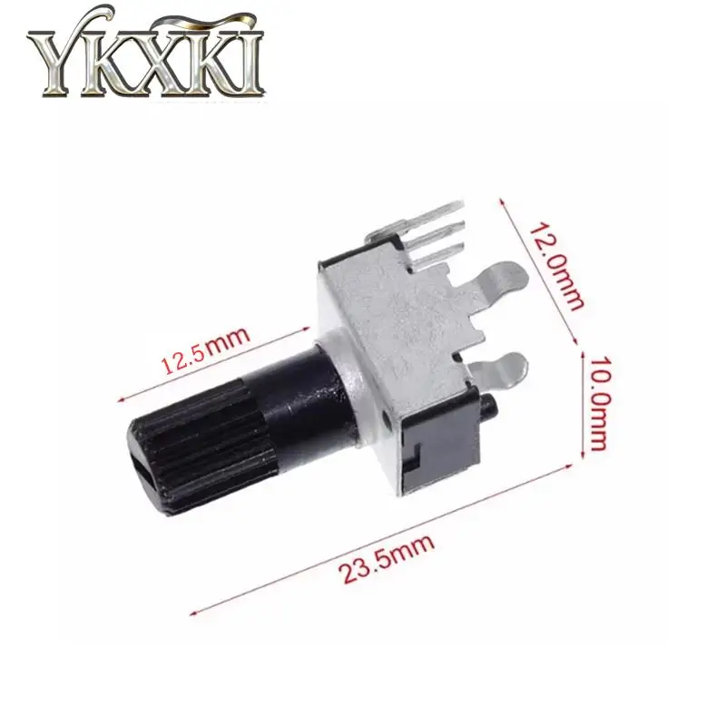 50PCS/LOT RV09 Vertical Adjustable Potentiometer 1K 2K 5k 10K 20K 50K 100K 1M 0932 9 Type 3pin Seal Potentiometer