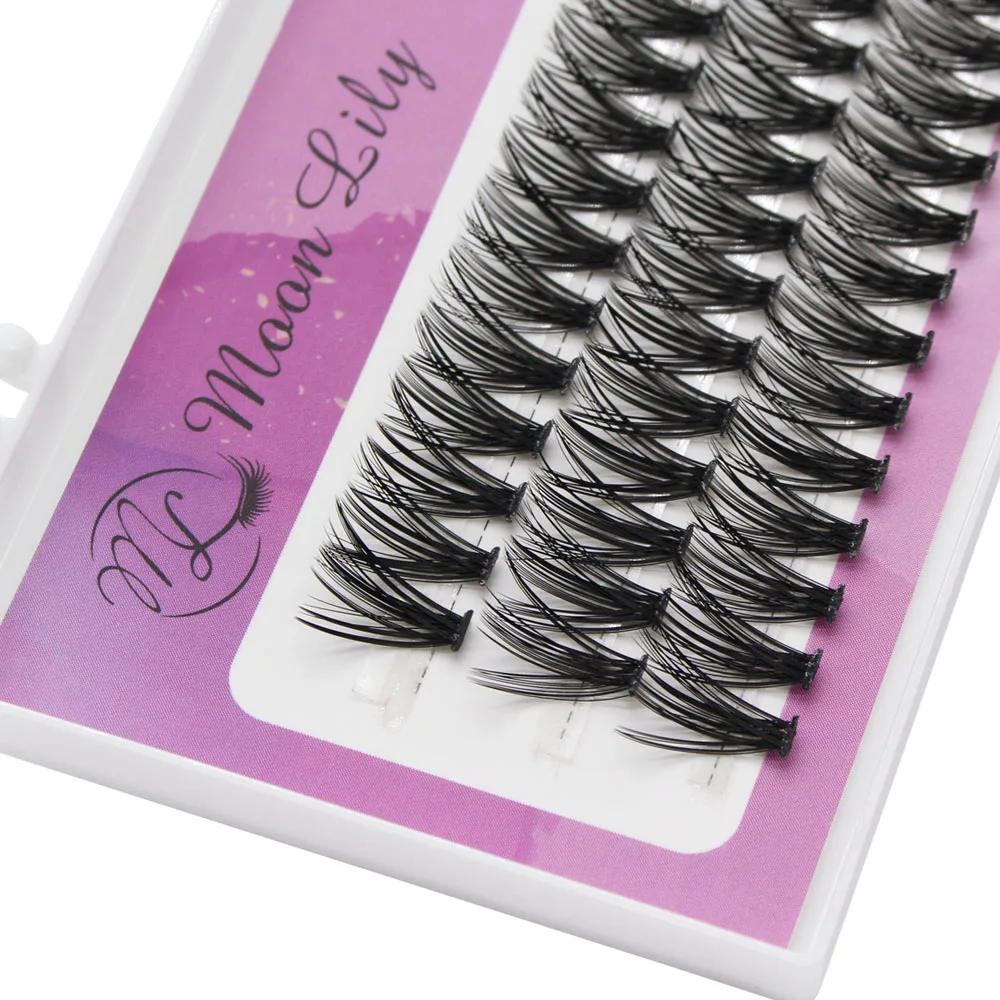Mond lilie profession elle 20d 30d Einzel cluster Nerz Wimpern Verlängerung 3d Volumen effekt natürliche weiche Make-up Pfropfen Faux Wimpern – Detail 22