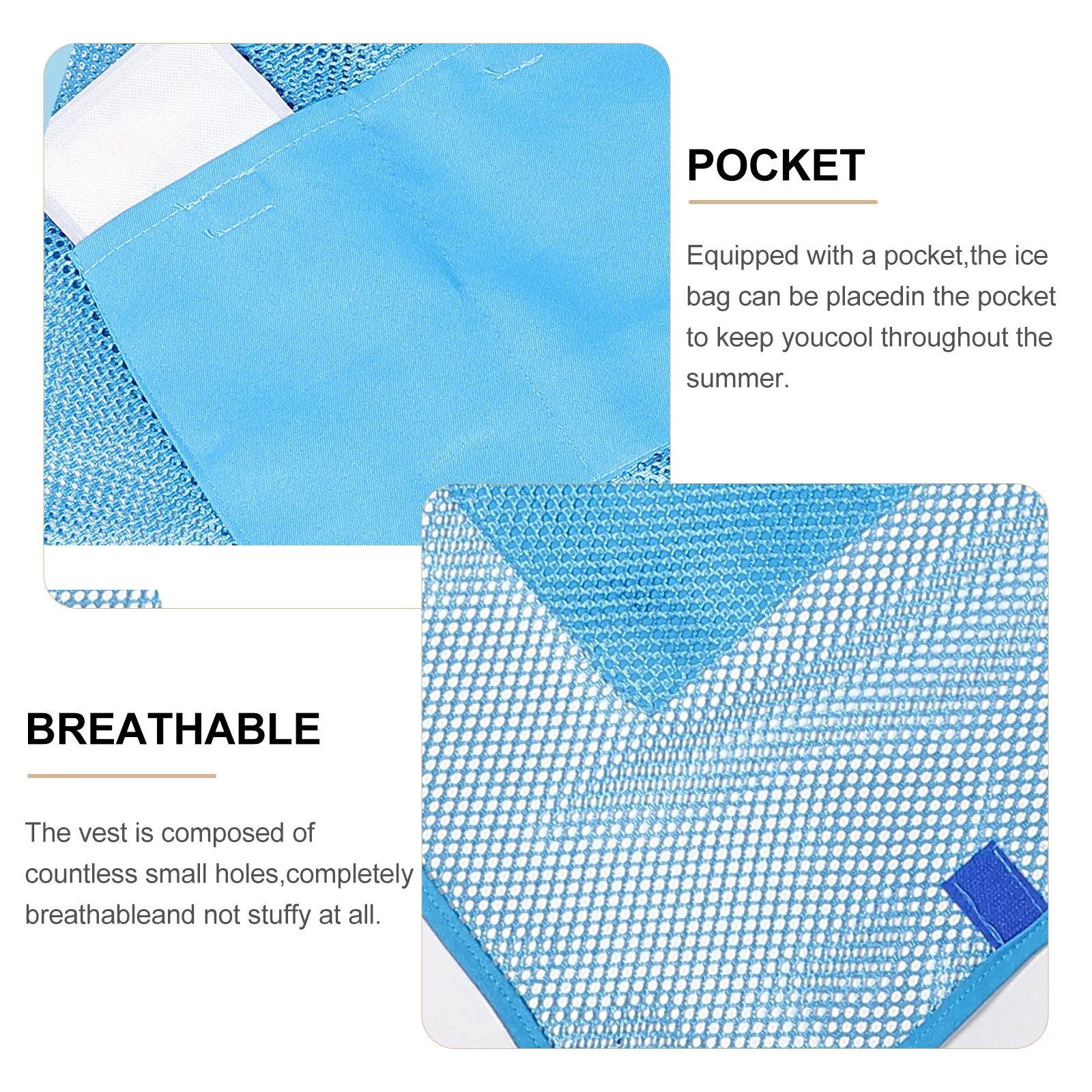 

Комплект охлаждающего жилета для работы в жару на открытом воздухе: легкий, портативный, для строительства, кухни, склада