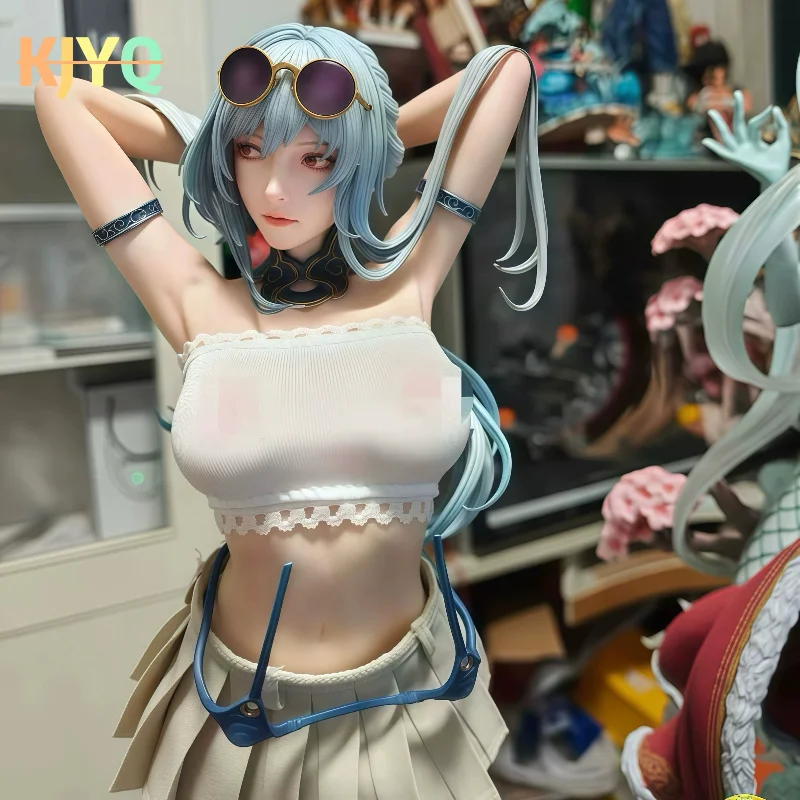 

[Full] 1/4 Valkyrie swimsuit mirror flow beautiful woman game animation removable figure model ornament gift chassis