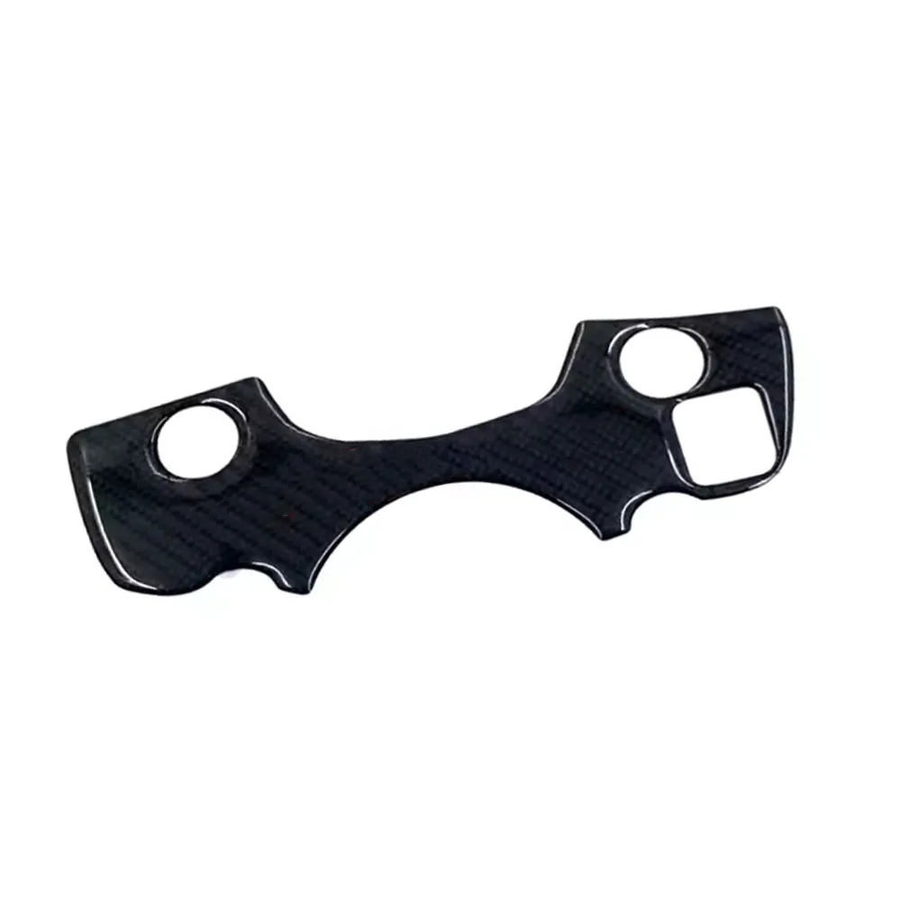 For Suzuki GSXR1300 GSXR 1300 Hayabusa Carbon Fiber Front Upper Clamp 3D Stickers Decal Protection Pad 2008 2009 2010 2011 2012 image 2