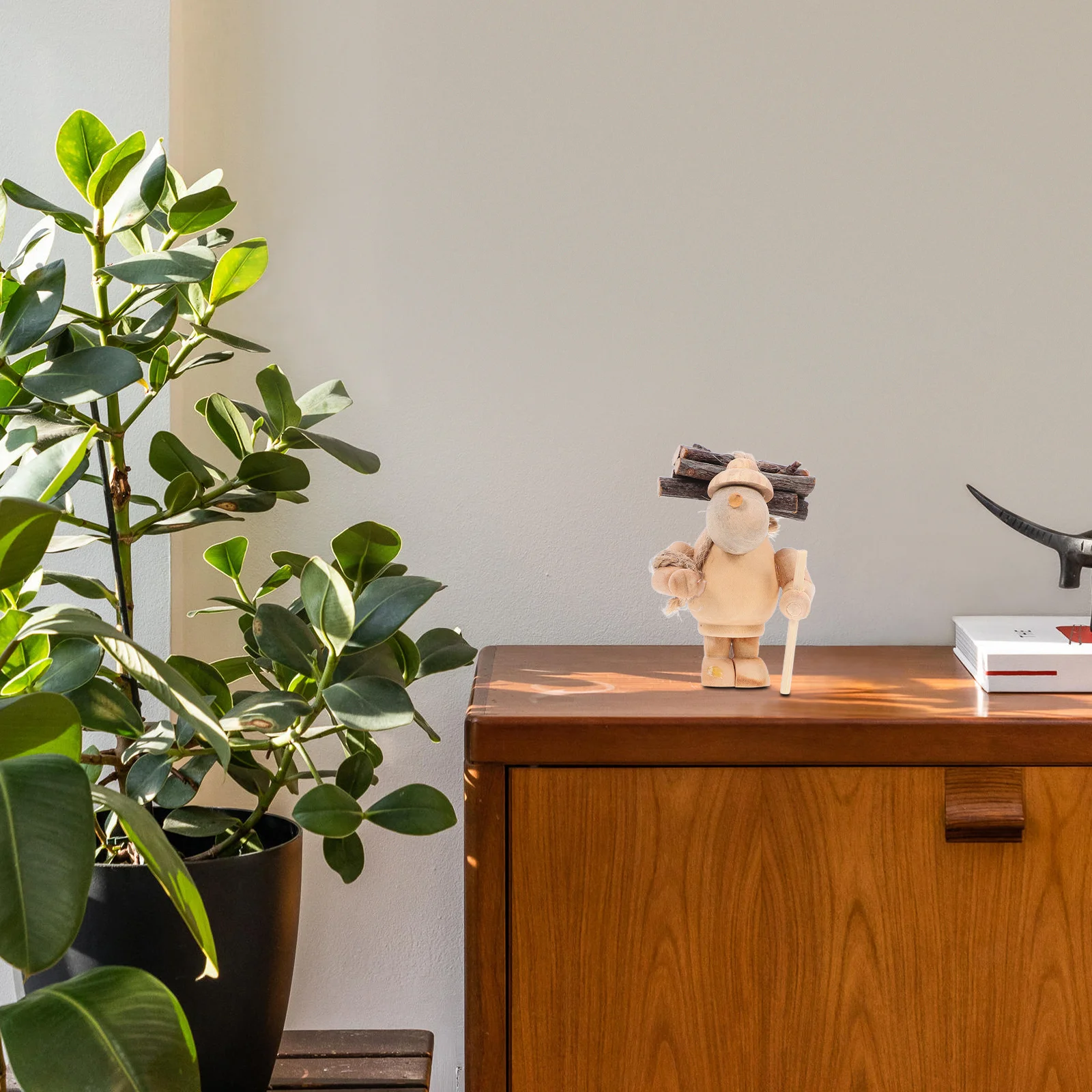 

Мини-декор, деревянный материал, мультяшный стиль, декоративное украшение для дома, сада, двора, настольного цветочного горшка