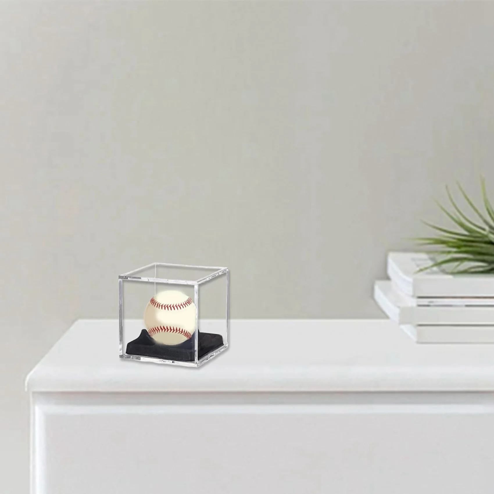 

【SPECIAL】2X Baseball Display Case UV Protected Acrylic Baseball Display Cases Display Cases For Any Baseball