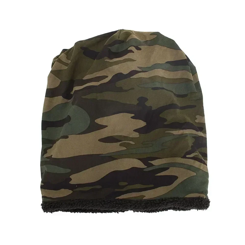 2025 Classic Camouflage Beanie Hat For Men Outdoor Gorro Skullies Cap Autumn Winter Warm Hats Women Bonnet Knitted Ski Caps