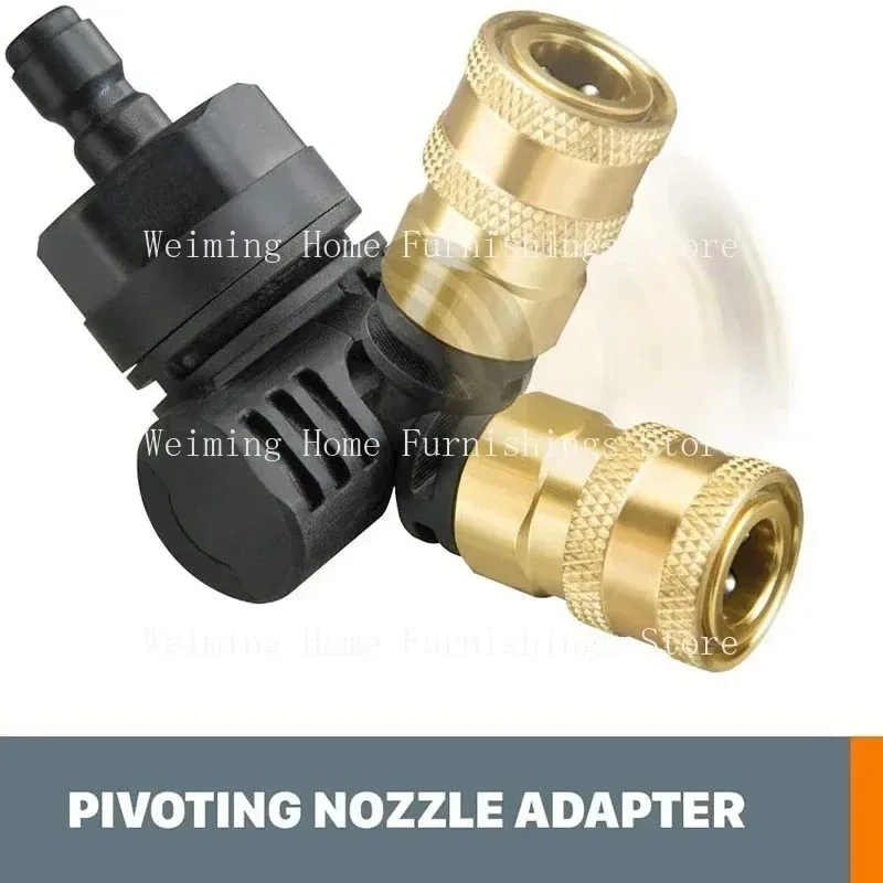 Suitable for 180 Degree RotationQuickConnectAdapter ForAutomotiveHigh-pressureCleaningMachine,WG620/630PowerCleaner Connector 1