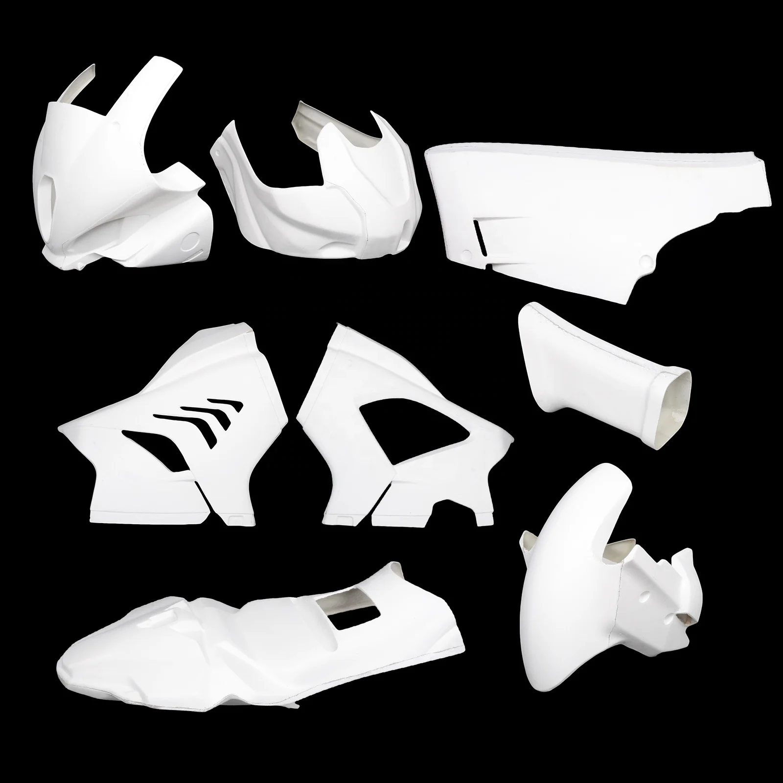 

Новый комплект обтекателей и кузовных элементов из стекловолокна TMRC White M1000RR для мотоциклов: улучшение производительности и стиля