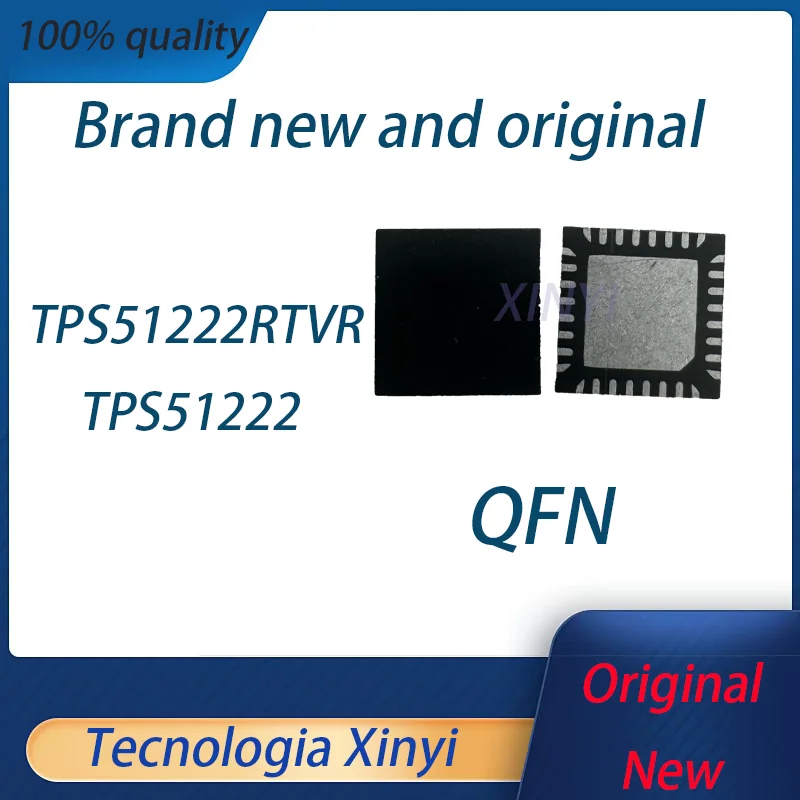 Novo original tps51222rtvr QFN-32 tps51222 fonte de ponto