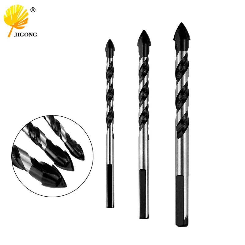Wholesale Multi-model Tile Alloy Triangle Drill, Tile Glass Concrete Ceramic Tungsten Steel Drill Bit Opener