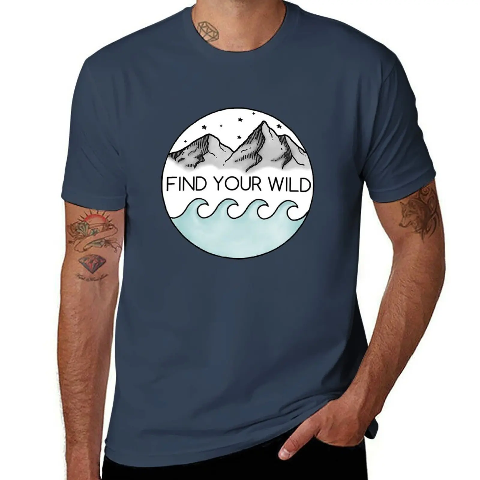 

Find Your Wild T-Shirt t shirts for man graphic vintage mens graphic t shirts T-Shirt