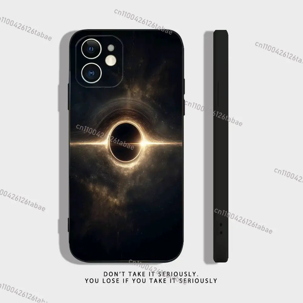 Space For Galaxy Universe For iPhone 17,16,15,14,13,12,11,Pro,X,XS,Max,XR,Plus,Mini Soft Silicone Phone Case Black Shockproof