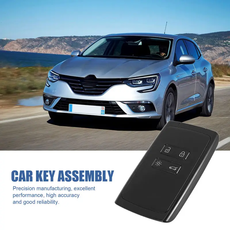 KR5IK4CH-01 Car Remote Key Keyless Smart Card Key For Renault Megane 4 Talisman Espace 5 Kadjar 2016-2019