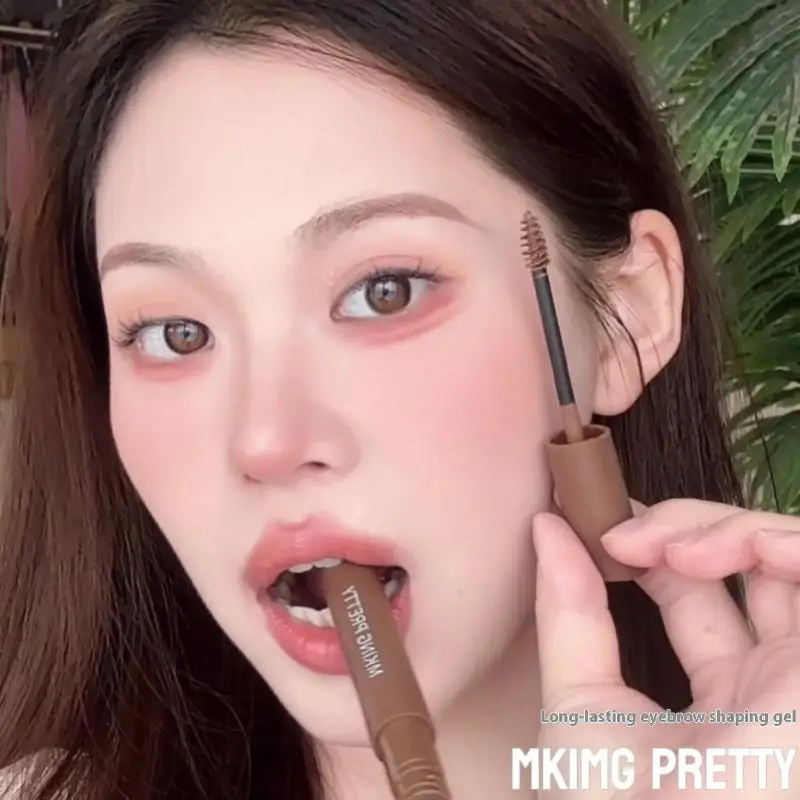 Liquid Dyeing Eyebrow Cream Long-lasting Waterproof Natural Dark Brown Eye Brow Tint Eyebrow Enhancer 3 Colors Mascara Cosmetic