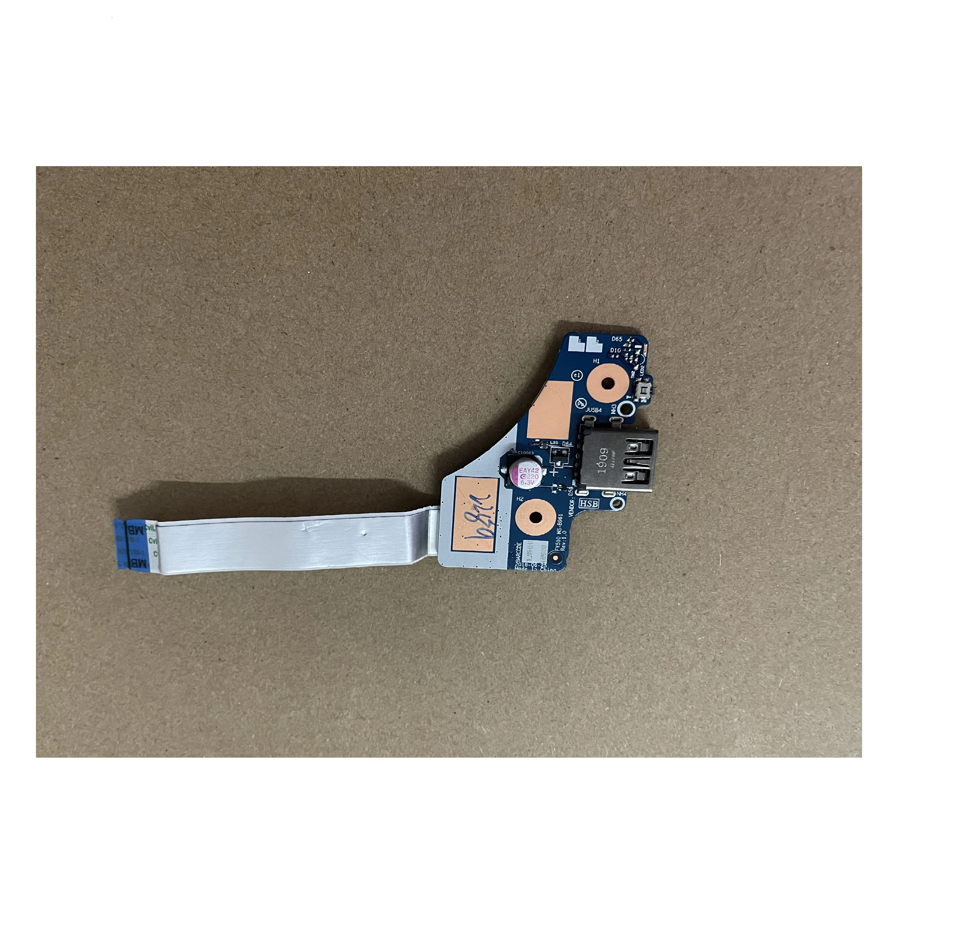 ของแท้สำหรับ Lenovo ICH Savior Y7000 Y530-15 USB Power Switch Board FY510 NS-B961