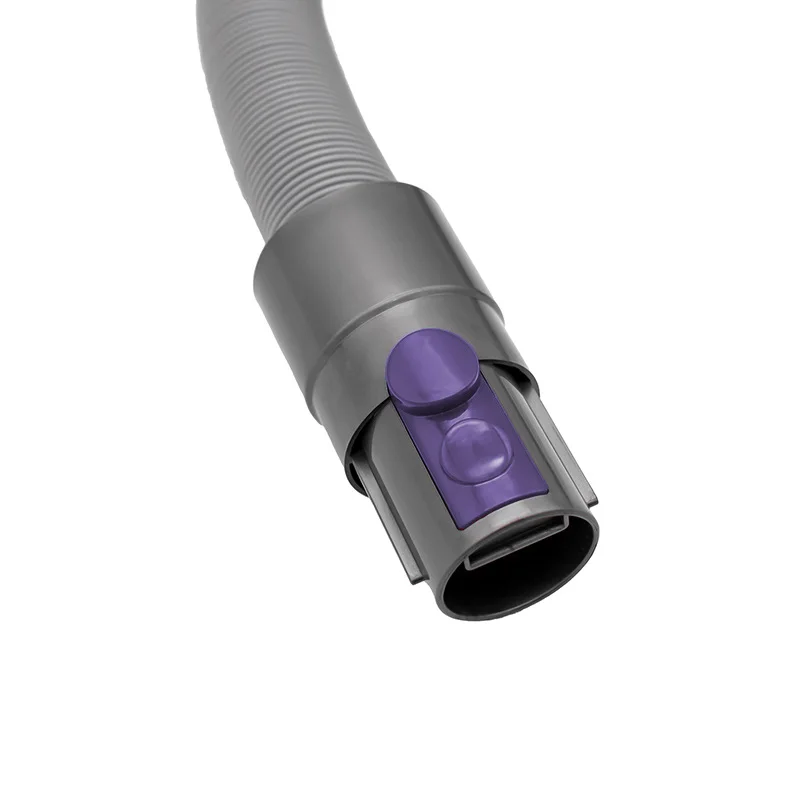 Purple Button Hose For Dyson V7 V8 V10 V11 V12 V15 Vacuum Cleaner Extension Tube Telescopic Pipe Fitting Replacement Accessories