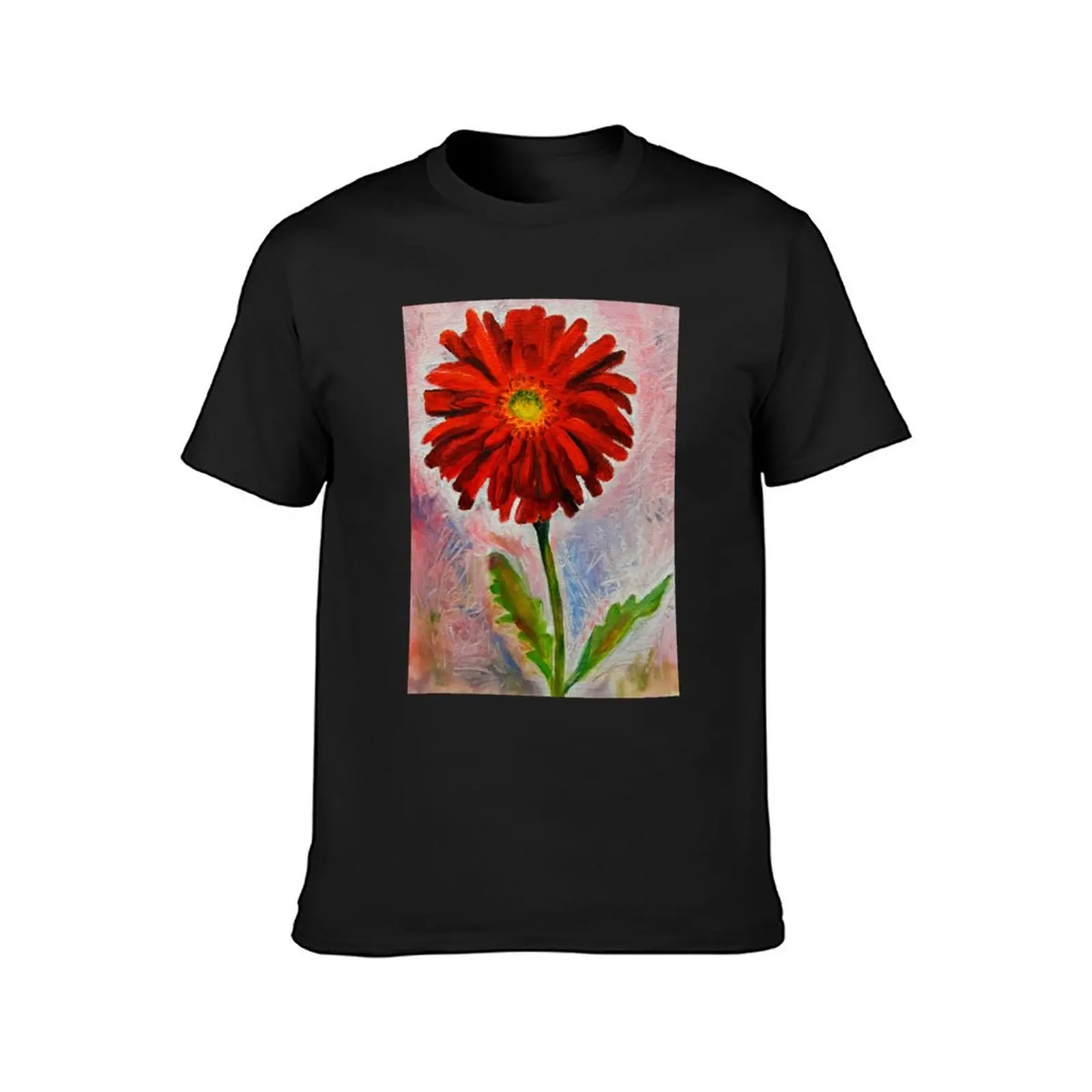 Be My Gerbera Valentine T-Shirt blacks sweat oversizeds boys animal print men t shirt