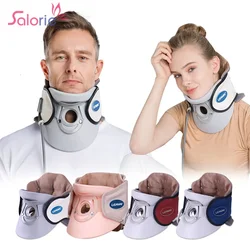 Neck Cervical Traction Retractor Collar Brace Stretcher Protector Orthosis Inflatable Vertebra Spine Fixation Posture Corrector