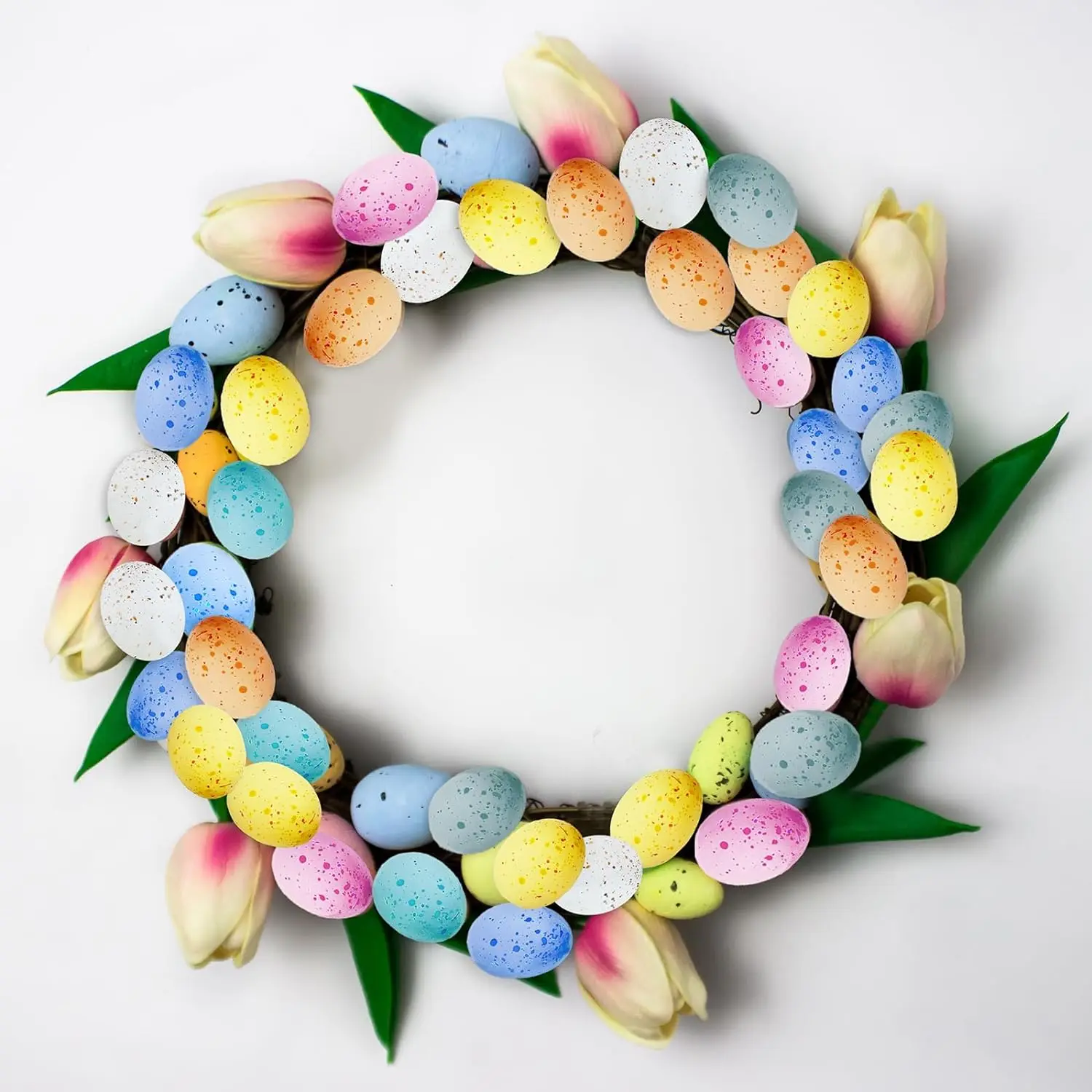 50/100pcs Foam Easter Eggs Colorful Foam Eggs Bird Pigeon Eggs For Home Party Decor DIY Craft Kids Gift Favor Easter Decoration
