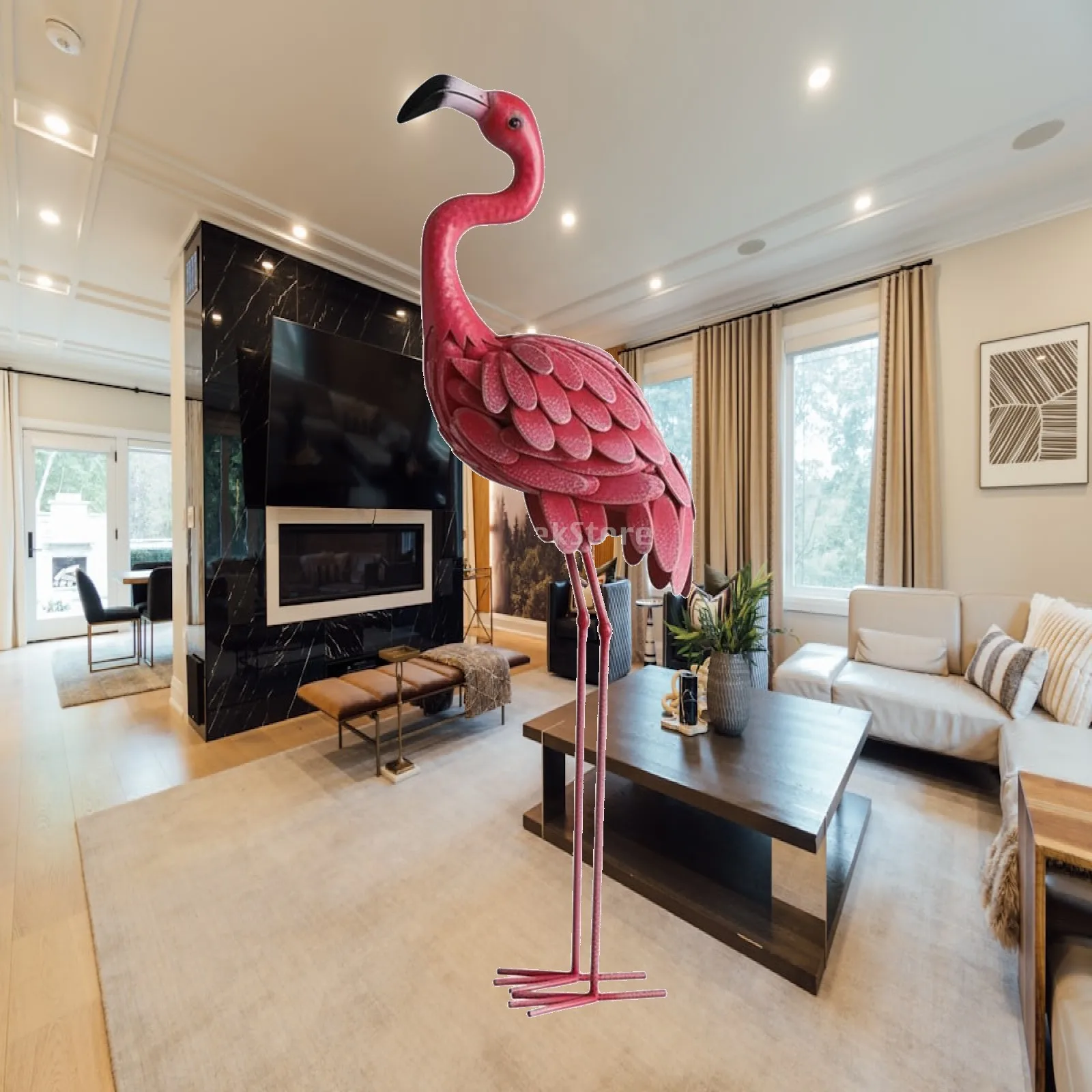 statue-decorative-de-flamant-rose-en-fer-pour-jardin-art-de-cour-exterieur-pour-patio-vitrine-de-magasin-decoration-de-mariage