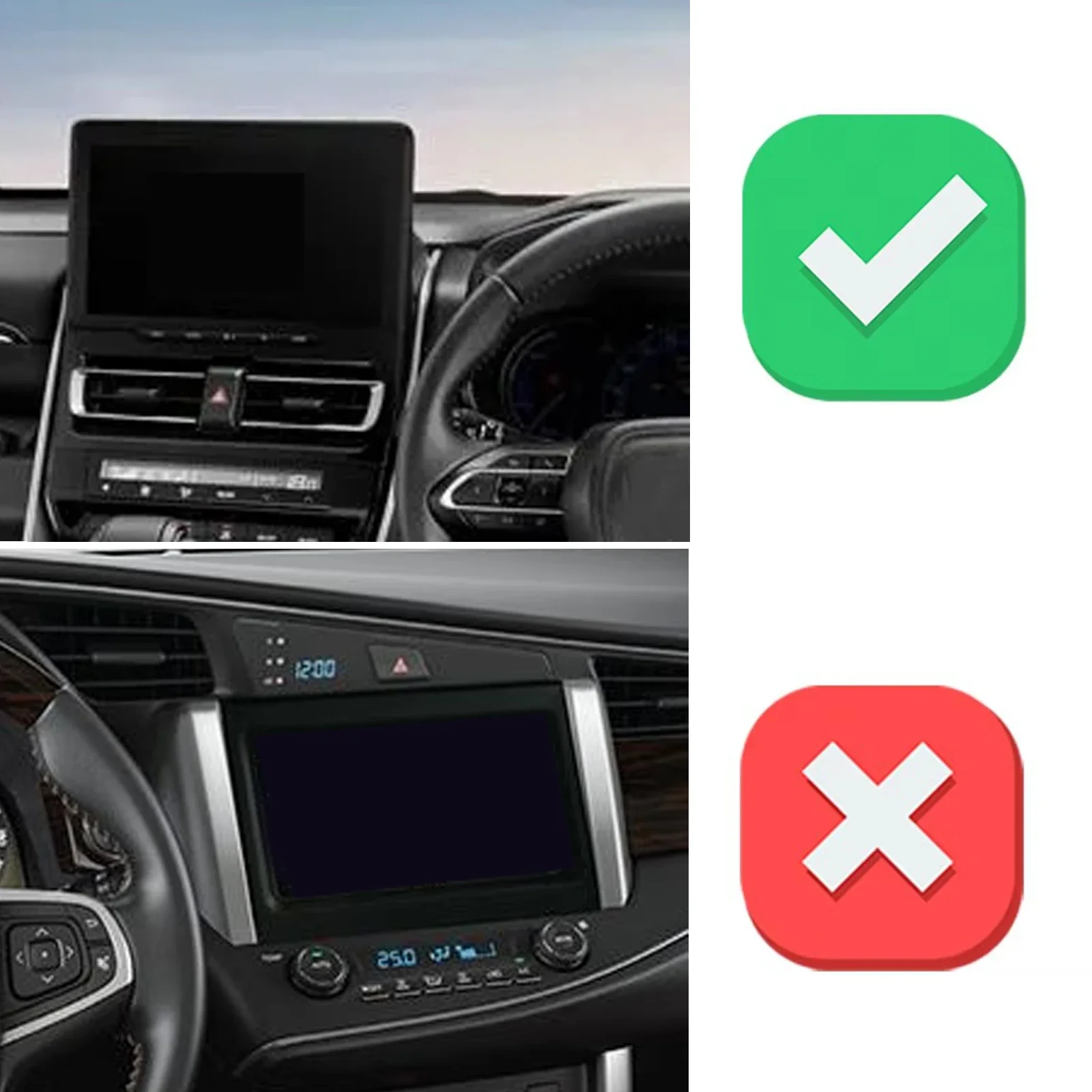 

для Toyota INVONA AG10 2022 2023 2024-2026 ​ ​ Крепление для телефона на приборную панель, без сверления, для автомобиля ​ ​ аксессуары
