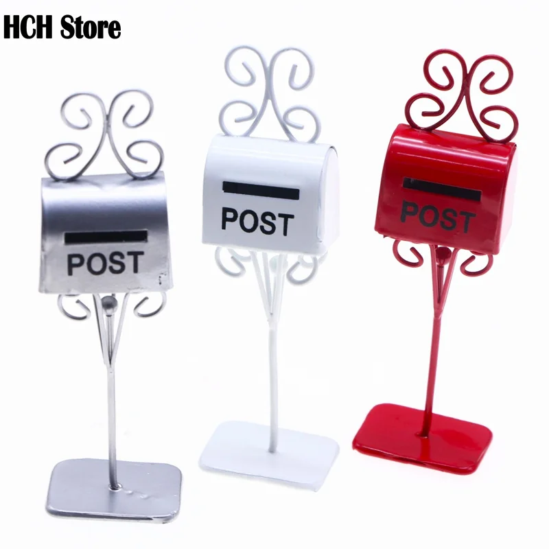 

Мини-моделирование железного почтового ящика, модель кукольного дома, европейский стиль, миниатюрный садовый дом, мебельные аксессуары, детские игровые игрушки