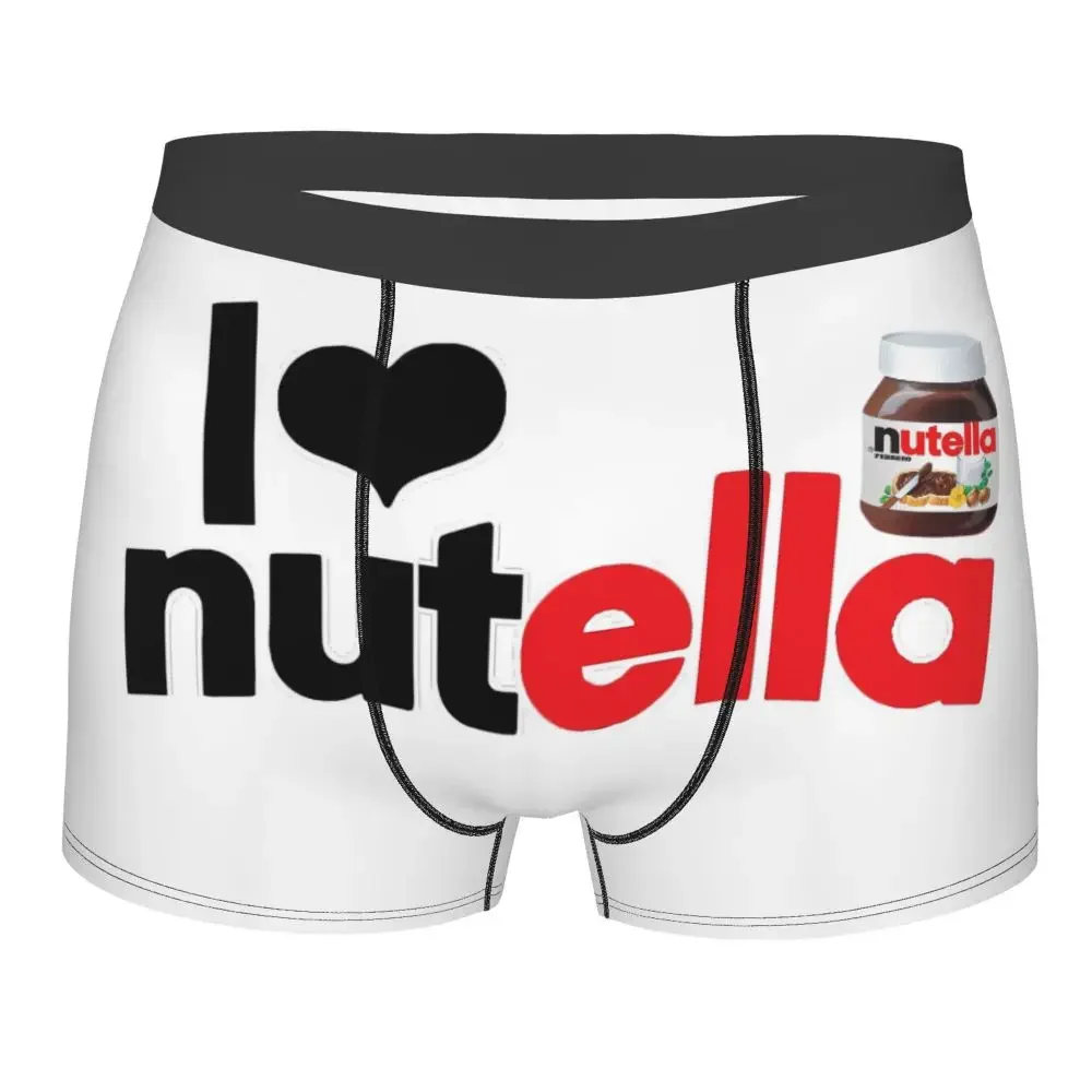 

Новинка 2025 года, мужские трусы-боксеры с героями мультфильмов Nutella, нижнее белье, дышащее, высокое качество, подарки на день рождения