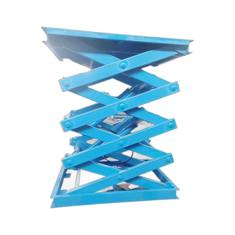 Workshop large countertop electric hydraulic lifting table fixed scissor lift load 3 tons 5 tons fixed lifting platform