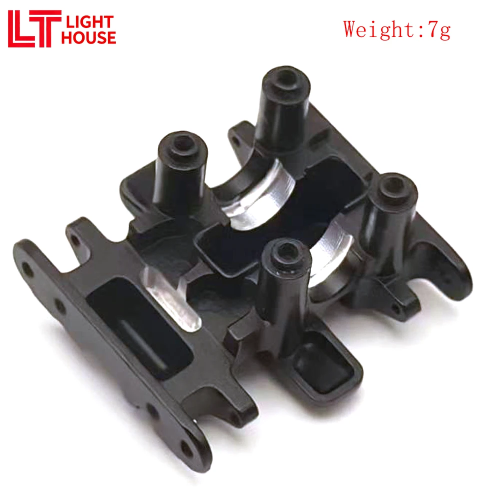 LIGHT HOUSE Aluminium skidplate voor SCX30 Auto's Upgrade Onderdelen Auto Racing Model Auto Accessoire