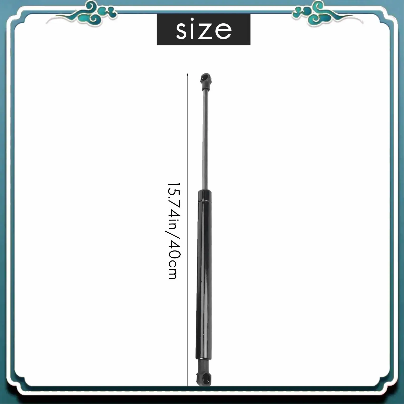 

ABTU-2X Универсальная 400 мм 300N передняя крышка автомобиля, капот, задний багажник, задняя дверь багажника, амортизаторная стойка, опорная планка, газовая пружина