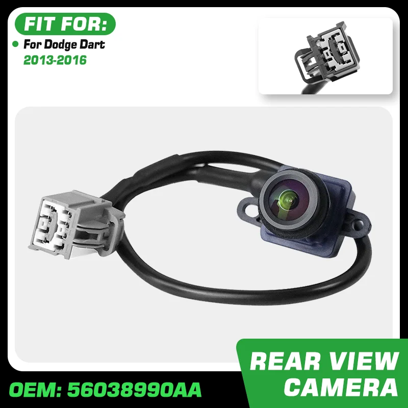 

Rear View Reversing Backup Parking Assist Camera For Dodge Dart 2013 2014 2015 2016 56038990AA 1WY78GW7AA IP68 Car Accessories