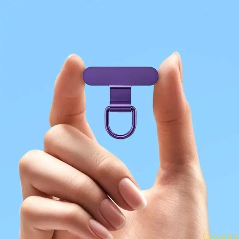 Metal Phone Strap Replacement Part Heavy Duty Tethers Tab Scratch Resistant Phone Tab for Universal Cellphone Cases