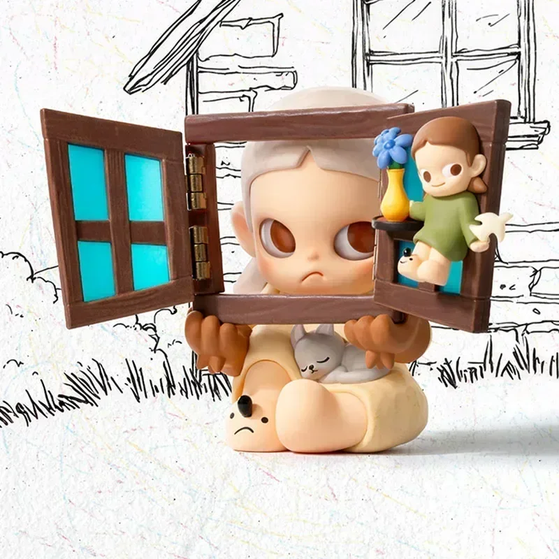 

POP MART Zsiga Another Window Series Mystery Box Genuine Blind Box Surprise Mystery Box Cute Anime Action Figurines Home Decor